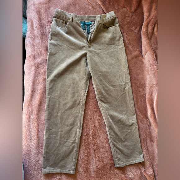 lauren jeans ralph lauren Denim - Lauren Jeans Co. Ralph Lauren Corduroy Pants – Tan – Size 16
